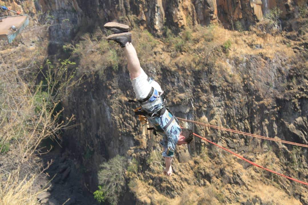 Gorge swing over the Zambezi