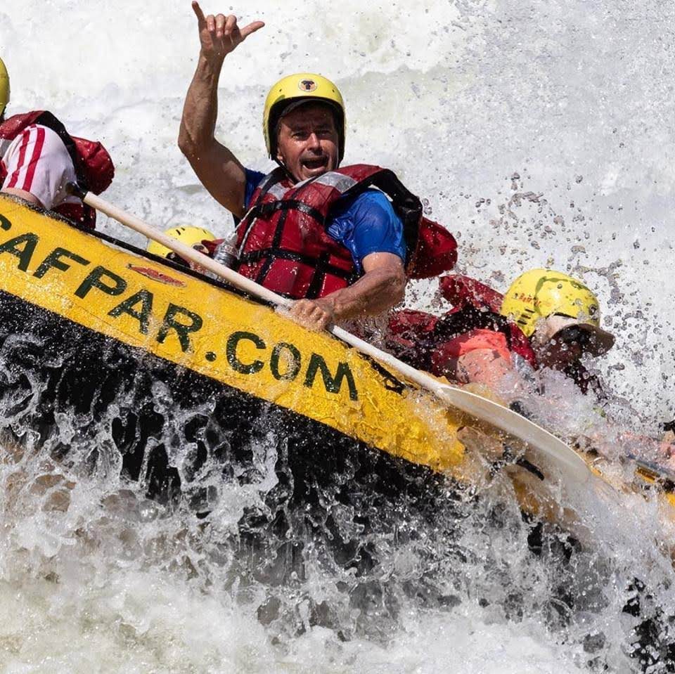 White-water rafting in Batoka Gorge